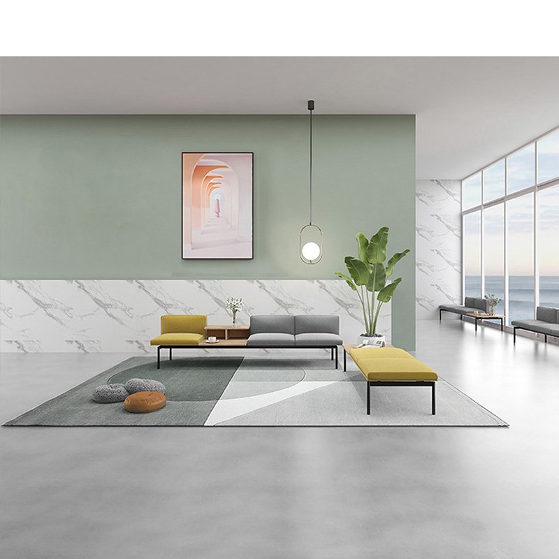 Modular Furniture Waiting Room Office Sectional Sofa Lobby Reception Office Sofa Set Furniture