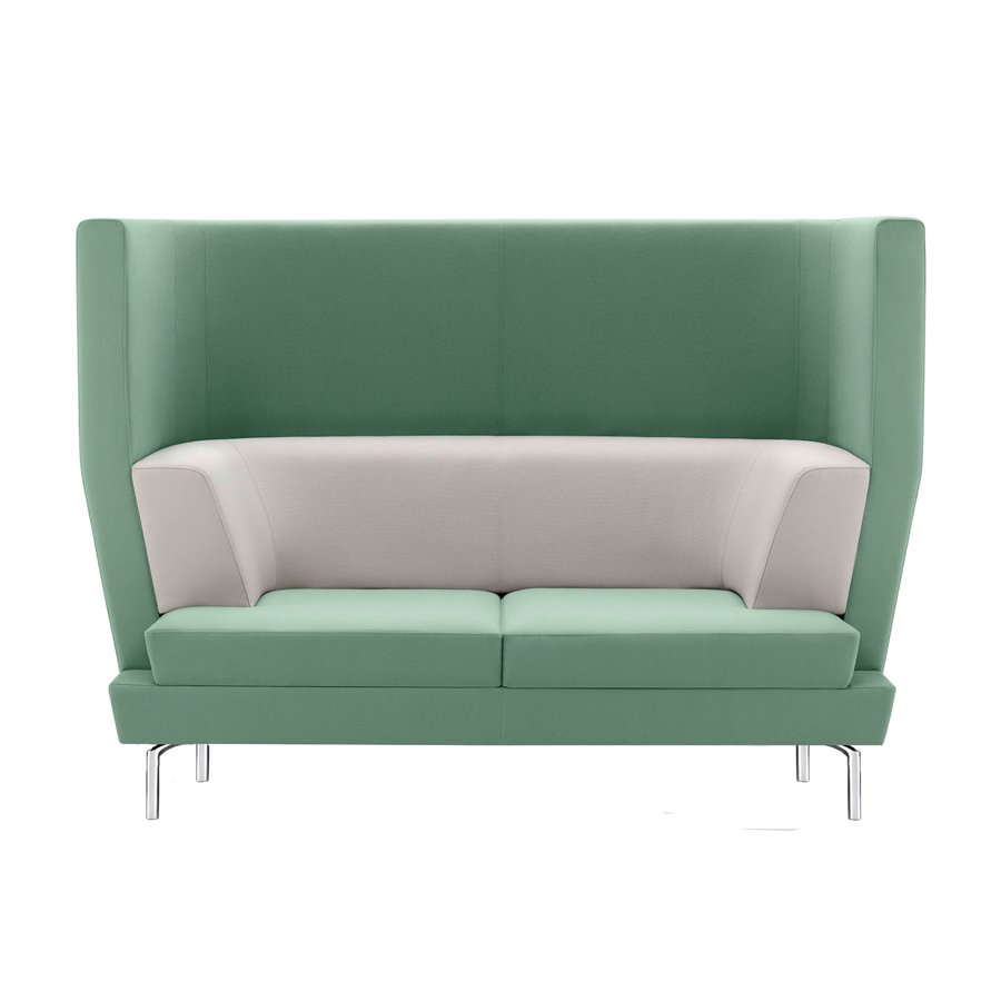 Meeting Sofa Pod Booth Private Commercial Curved Office with Weith Desk for Open Office Fabric Set Office Furniture Modern