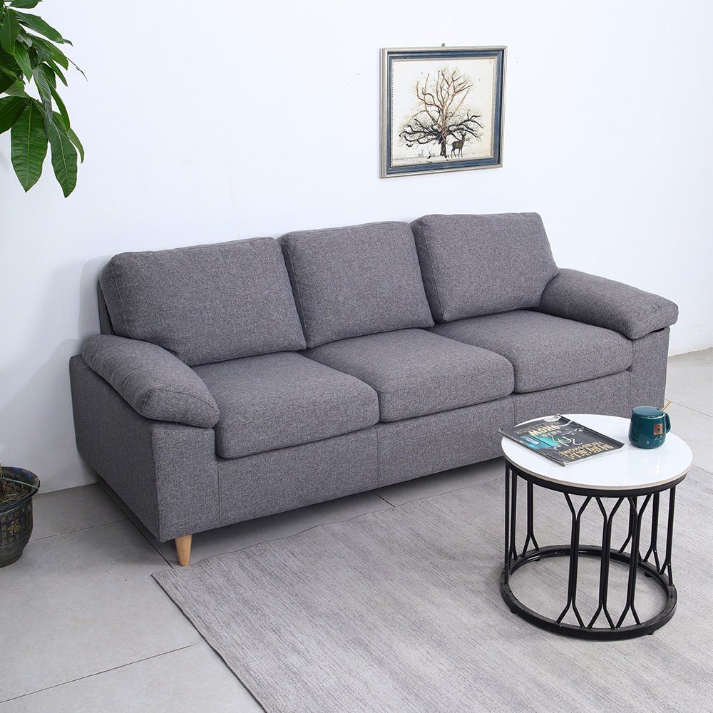 Modern Furniture Sofa Bed Set 3 Seater Living Room Furniture Designs Factory Provided Living Room Sofas/fabric Wood 10 PCS LUFAN