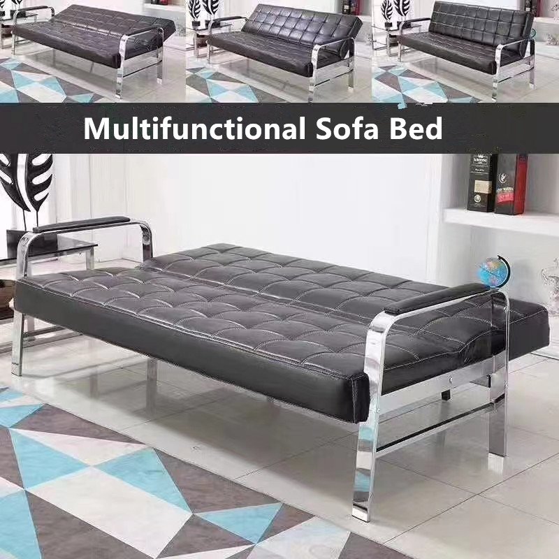 New design long size leather sofa suitable for office, home, public leisure area