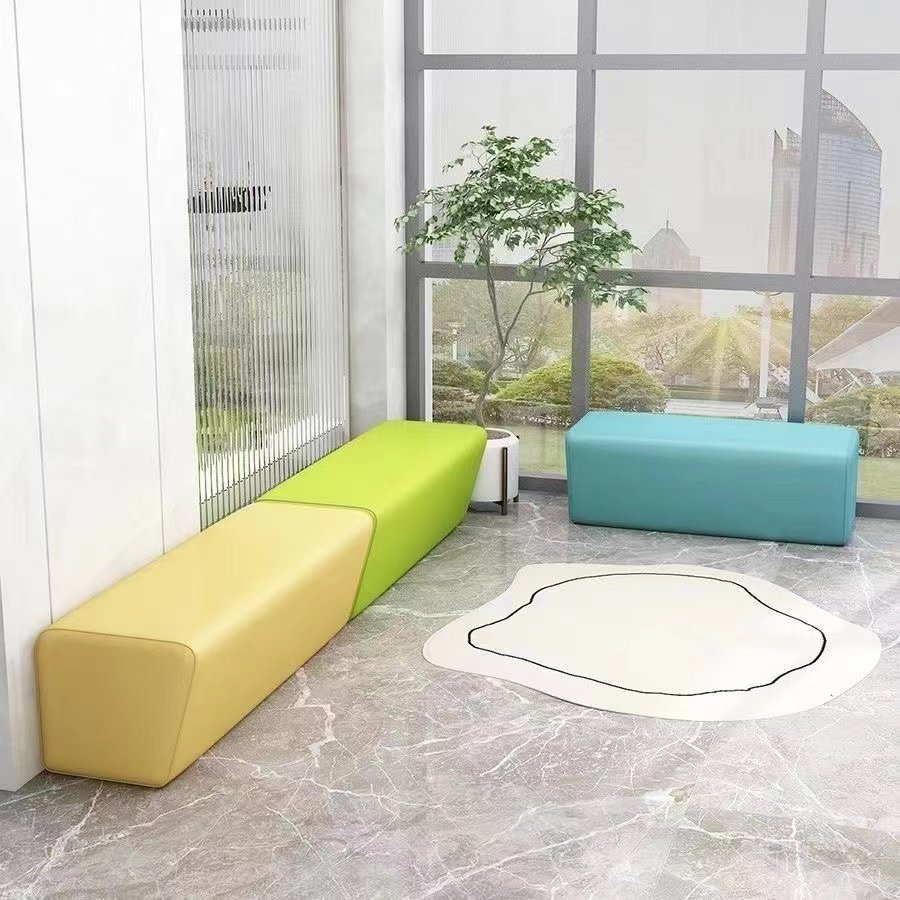 MY Elegant modern design reception sofa modular waiting room lounge office sofa