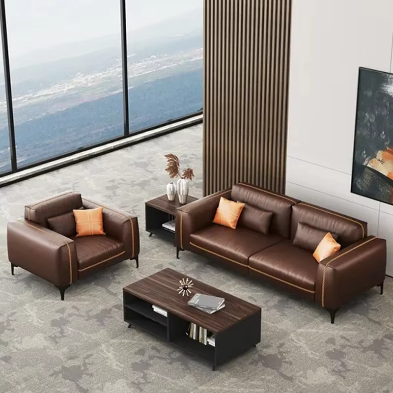 Liyu Customizable Modern Office Sofa Furniture Elastic Sponge Reception Comfortable Extendable Home Office Apartment Hospital