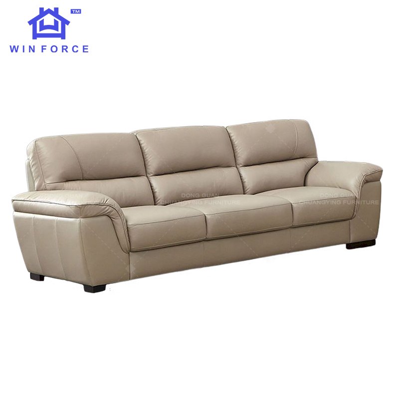 Hot Sell Comfortable Leather Recliner Sofa Set Living Room Furniture Set Couch 3 Seater Luxury PU Leather Sofa Set