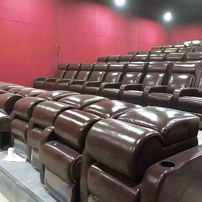 Luxury Commercial Leather Theatre Seats Cinema Vip Recliner Sofa Cinema Hall Chair Vip Cinema Chair