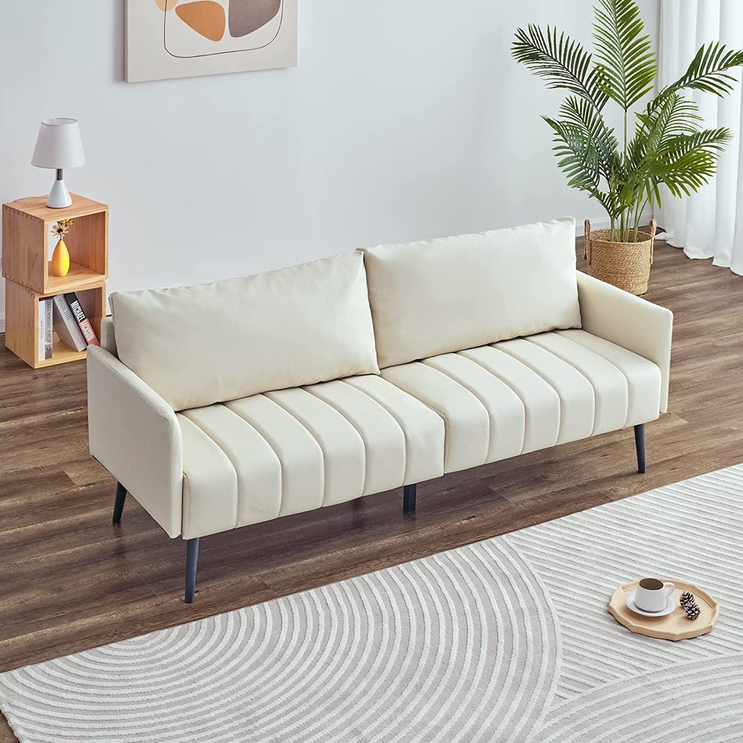SIUNO 72 inch Sofa Couch for Living Room