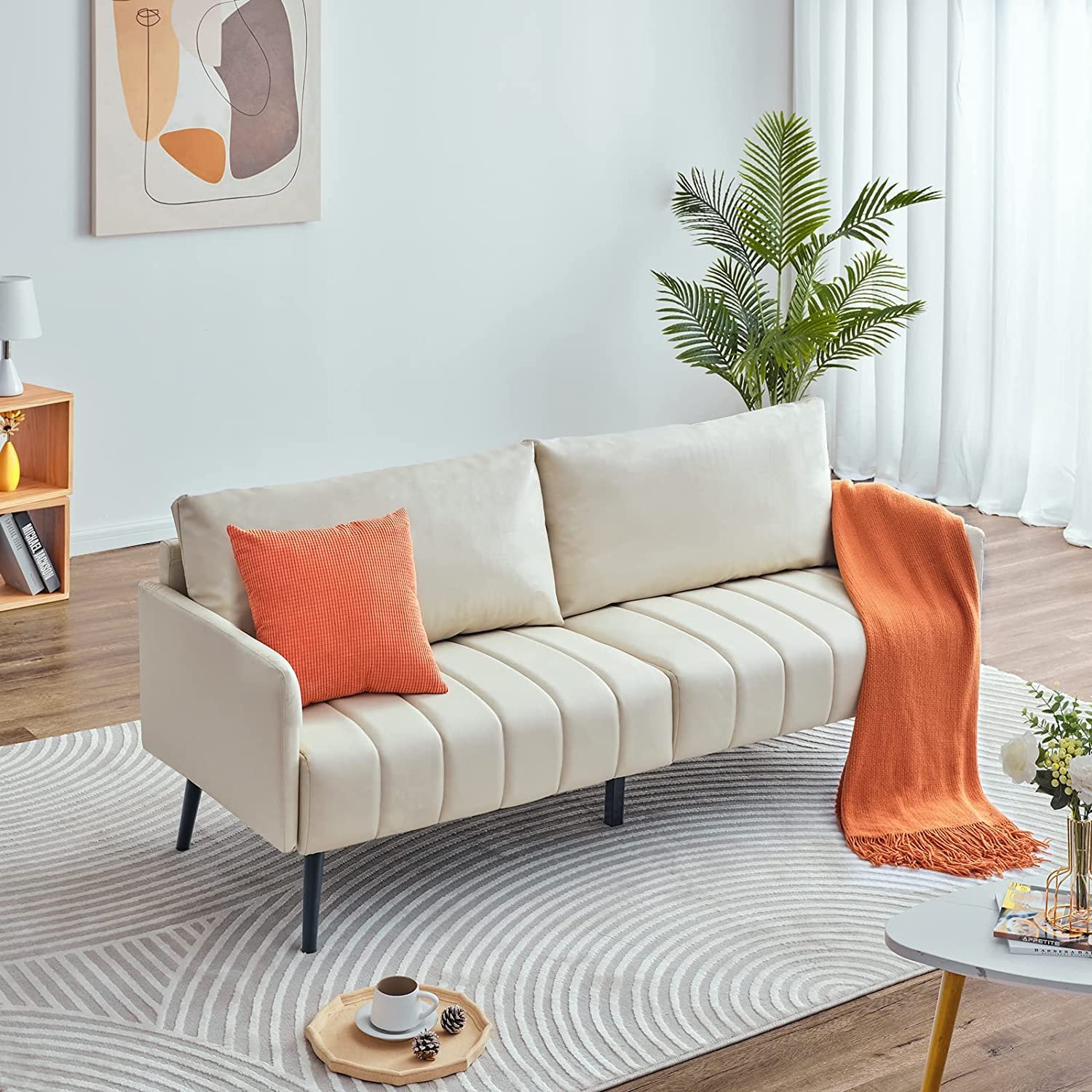 SIUNO 72 inch Sofa Couch for Living Room