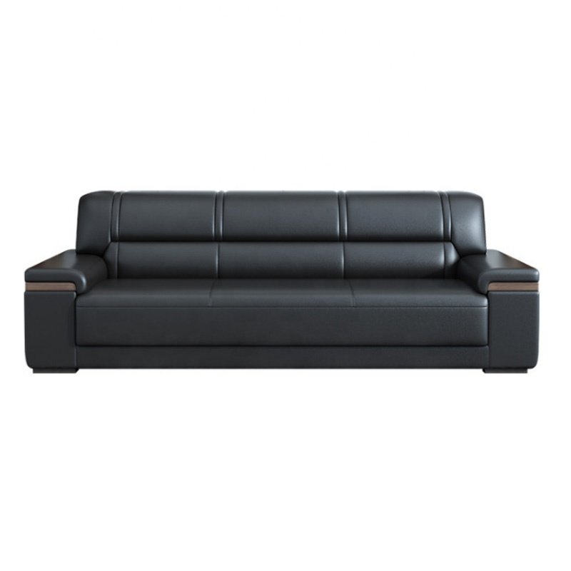 Modern business office sofa office reception leather sofa furniture hotel lobby reception furniture sofa