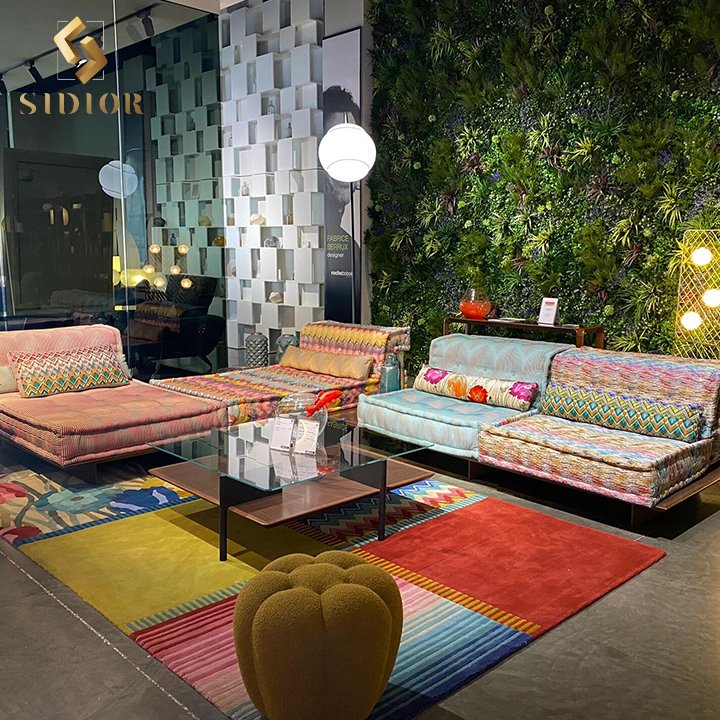 Living Room Furniture Floor Sofas Modular Set Mah Jong Sofa Cloud Couch Sectional Couch Modern Mahjong Sofa