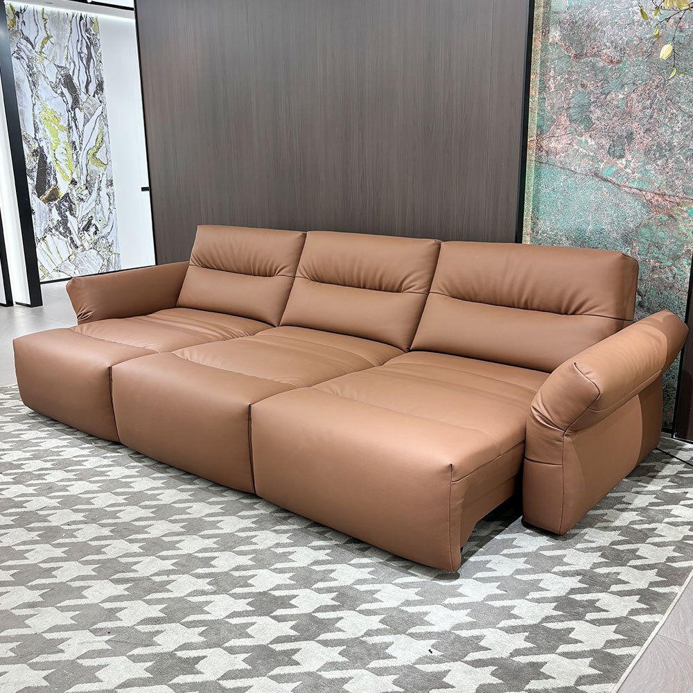 European Luxury High-Grade Electric Couch Modern Remote Control Sofa Set Home Villa Popular High Quality Living Room Furniture
