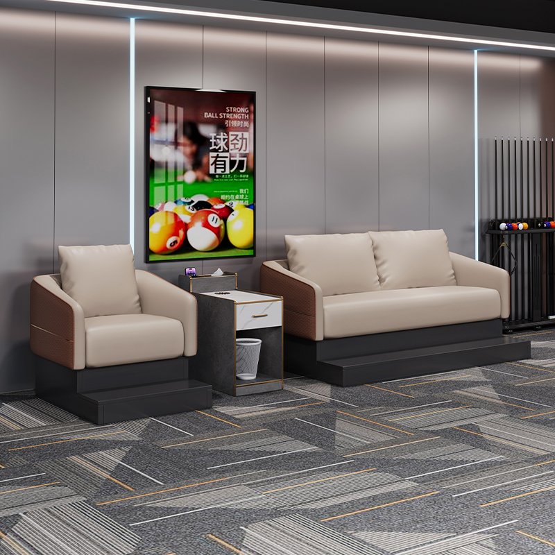 Billiard sofa chair Billiard hall chair