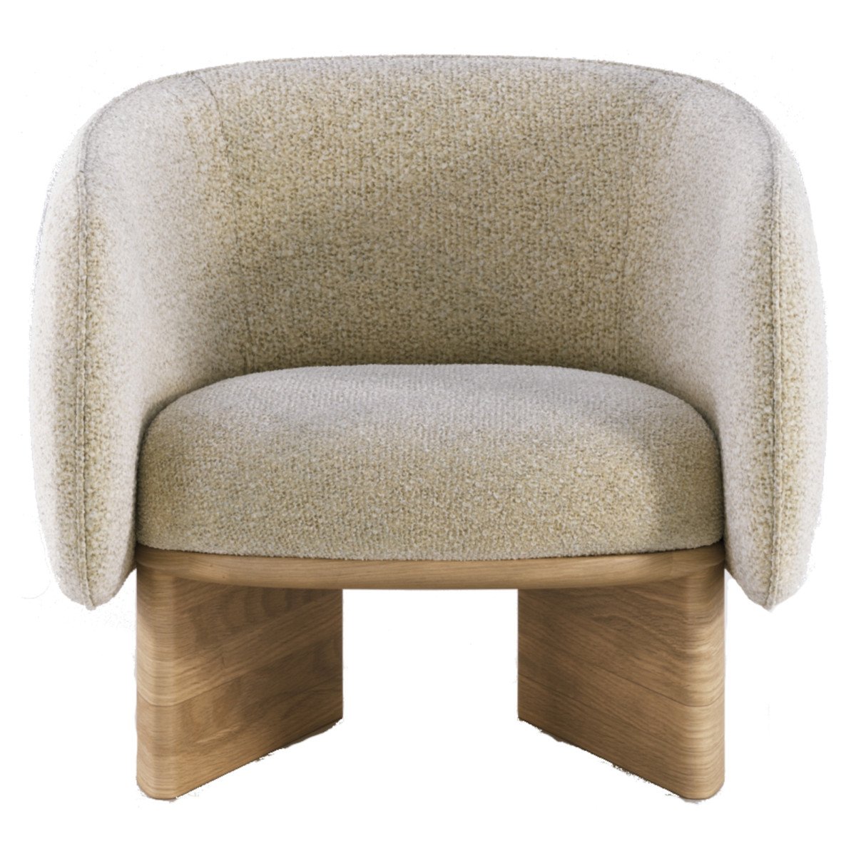 formus sofa made of solid teak wood frame wrapped in foam and upholstery for indoor