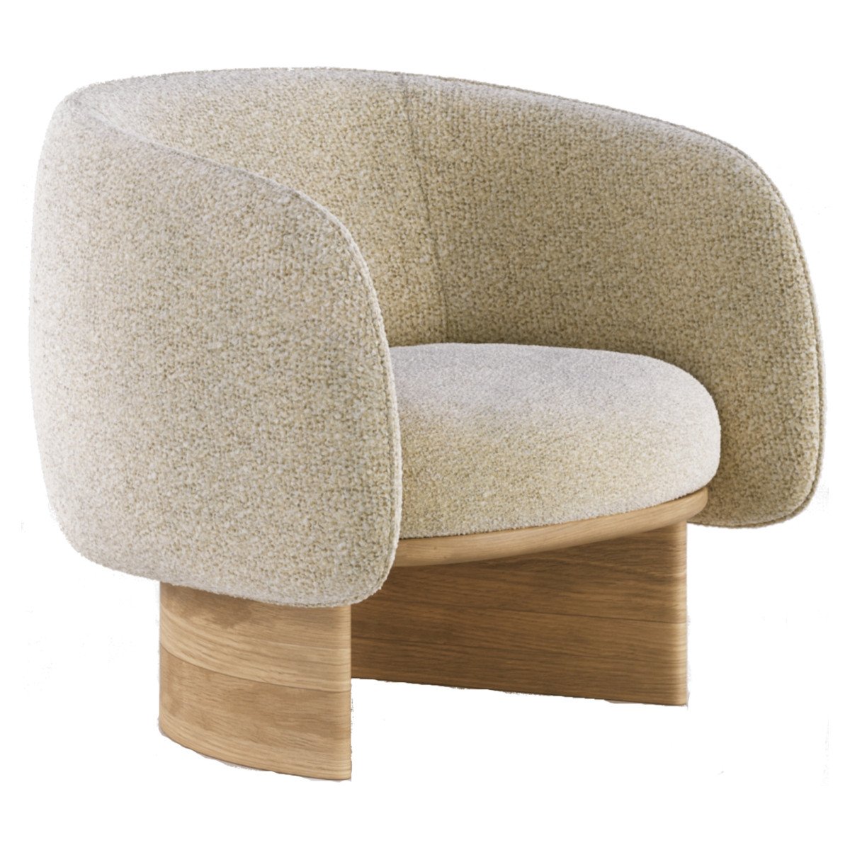 formus sofa made of solid teak wood frame wrapped in foam and upholstery for indoor