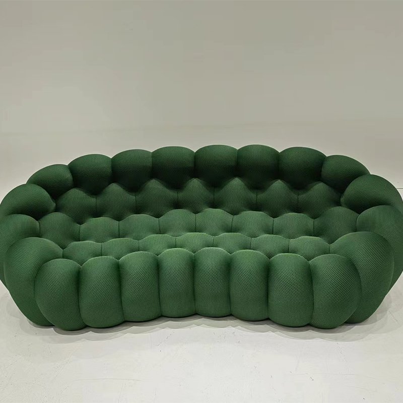 Luxury Living Room Home Furniture Set New Design Modern Sponge Couch Sectional 3d Fabric Sofa