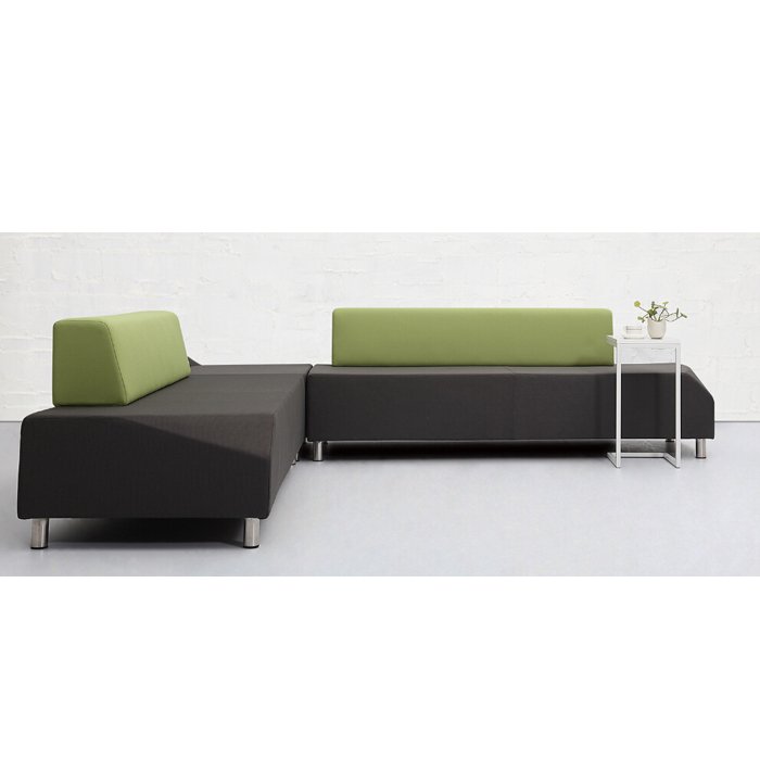 Italian luxurious modular seating couches lounge furniture public space office library sofa