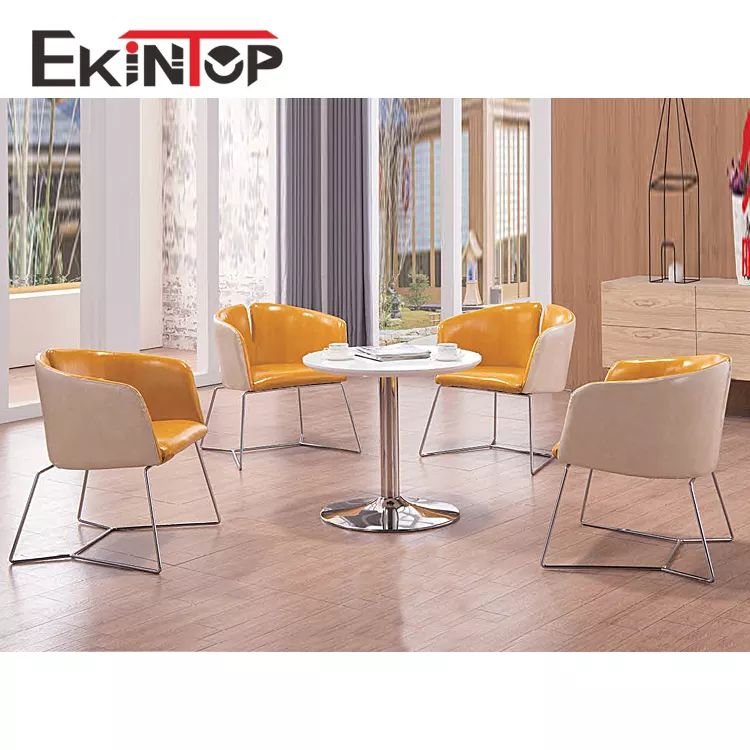 Ekintop High Quality Modern Dining Room Office Chairs High Backrest Design Living Room Office Sofa Chair