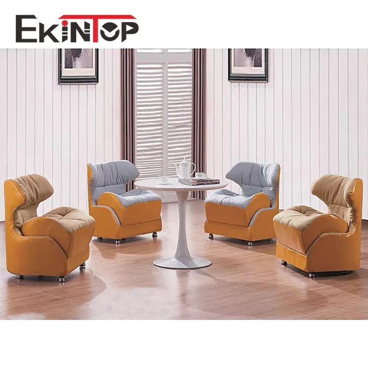 Ekintop High Quality Modern Dining Room Office Chairs High Backrest Design Living Room Office Sofa Chair
