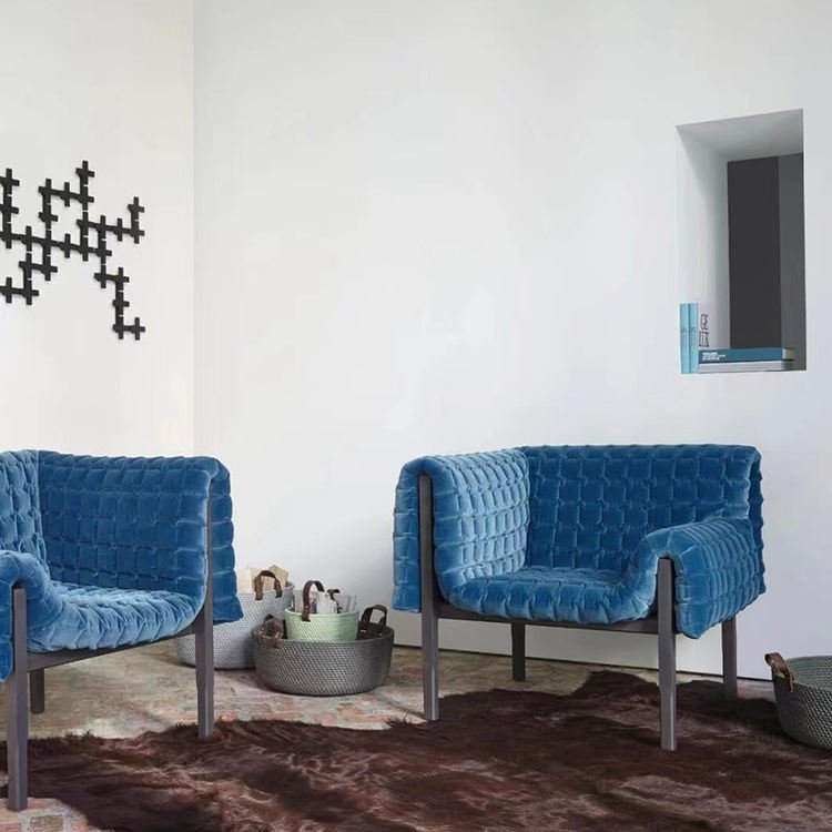 Living room modern 3 piece seater wohnzimm velvet living room furniture fabric set sofa