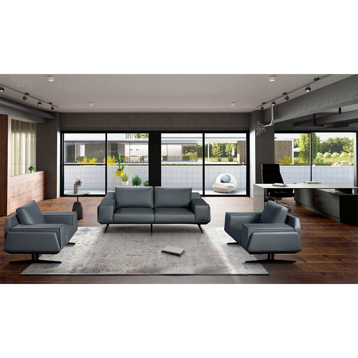 furniture manufacturer wholesale office sofas modern furniture custom luxury modern office sofa set for Office