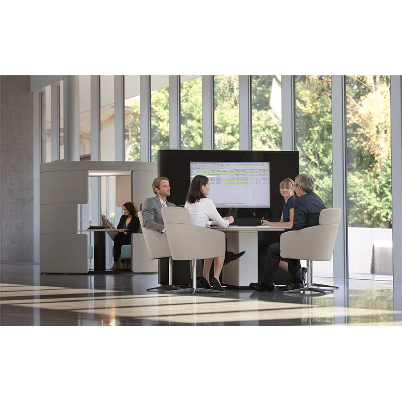 commercial use hot selling modern velvet fabric booth sofa for office public area