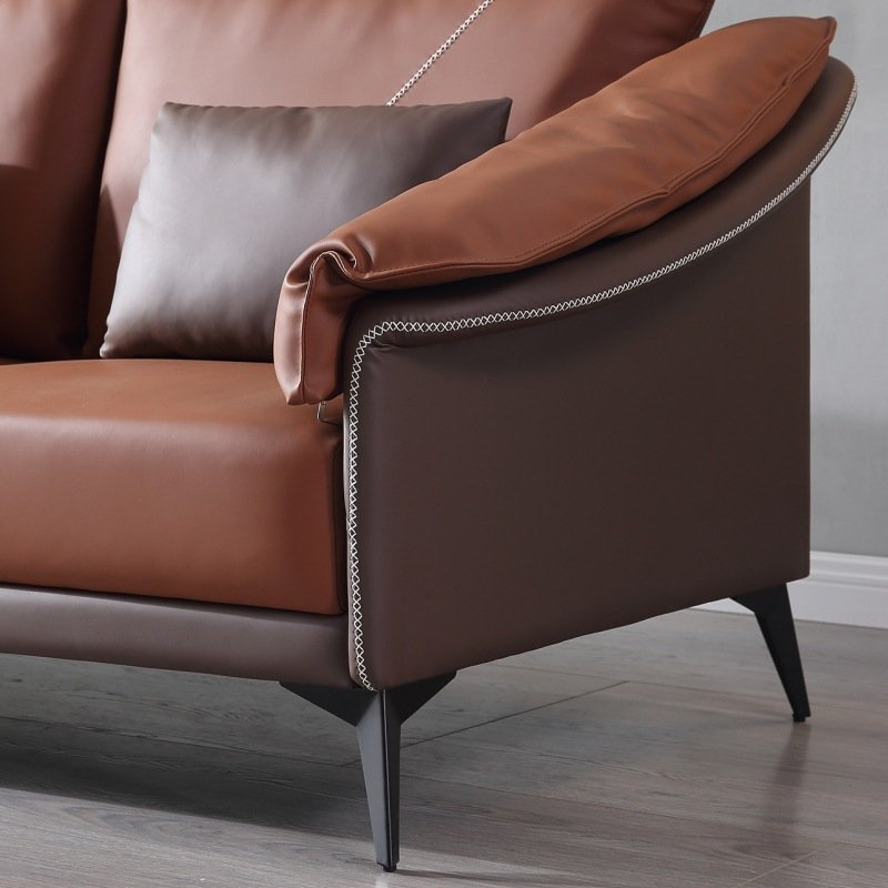 Modern Simple PU Leather Office Sofa Bed Set Modular for Home & Hotel Reception & Leisure Wholesale