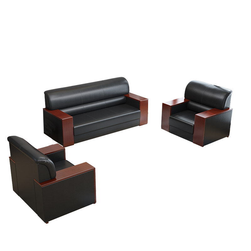 Chuangyue Modern style office reception sofa conference discussion living room and office sofa coffee table combination