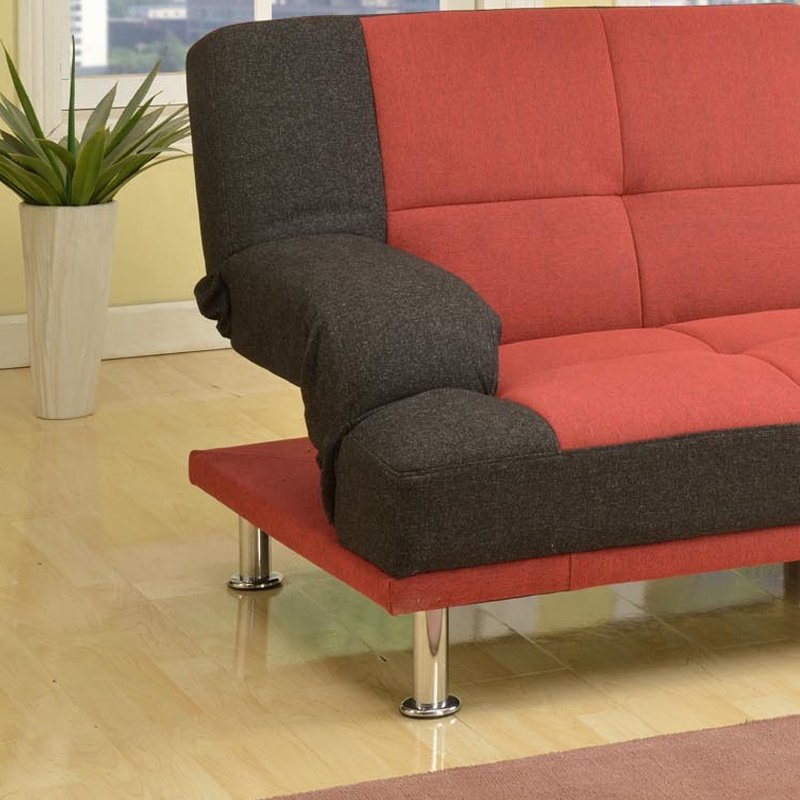 Modern style Apartment Office Sofa fabric folding sofa bed Adjustable Convertible Sleeper Sofa Bed Multi-functional