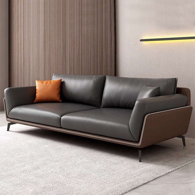 Italian Style wooden Executive Designs Office Furniture Leather Modular Office Sofa Set Furniture