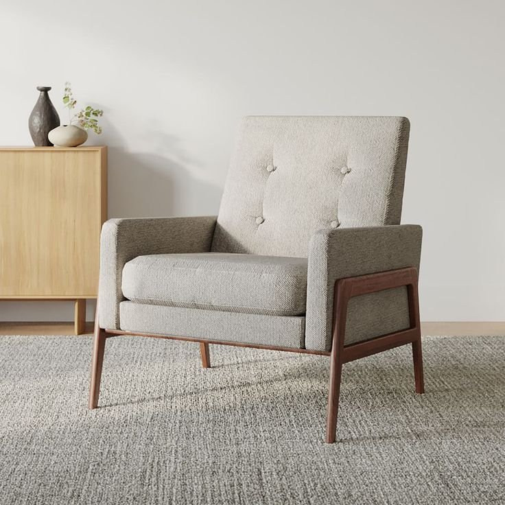 Custom-designed modern home furniture luxury sofa living room single fabric sofa