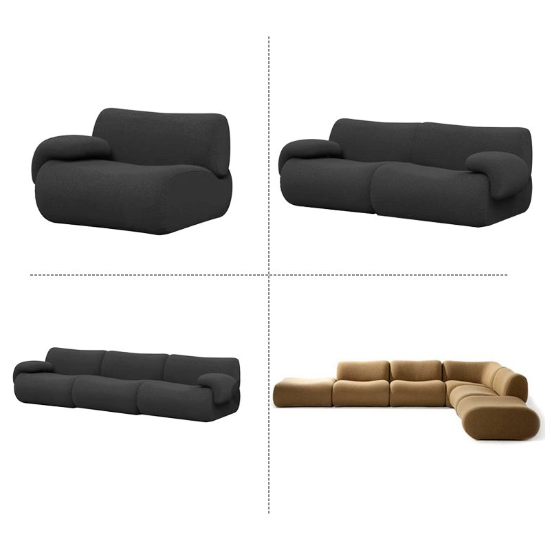 GuangDong Modular Compression Sofas Set Living Room Furniture Vacuum Pack Compression Sofa Compressed For Home Couch In Boxe