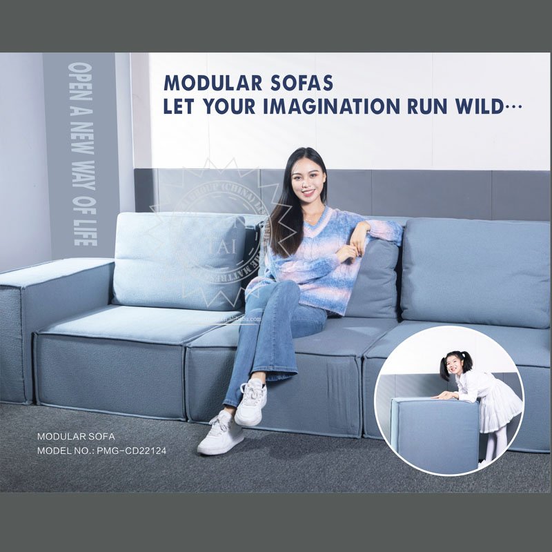 Modern Modular for Living Room Furniture Lounge Sofa Sets Modern Fabric Velvet Sofa beds Furniture