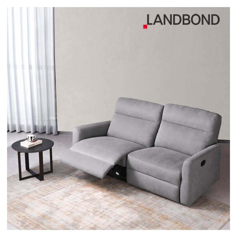 Soft Comfortable Modern Minimalist Fabric Sofa Set Living Room office Furniture With Dual Manual Recliners couch furniture set
