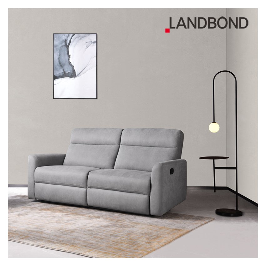 Soft Comfortable Modern Minimalist Fabric Sofa Set Living Room office Furniture With Dual Manual Recliners couch furniture set