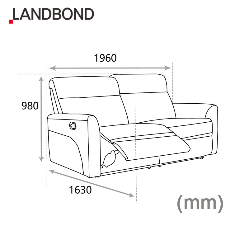 Soft Comfortable Modern Minimalist Fabric Sofa Set Living Room office Furniture With Dual Manual Recliners couch furniture set