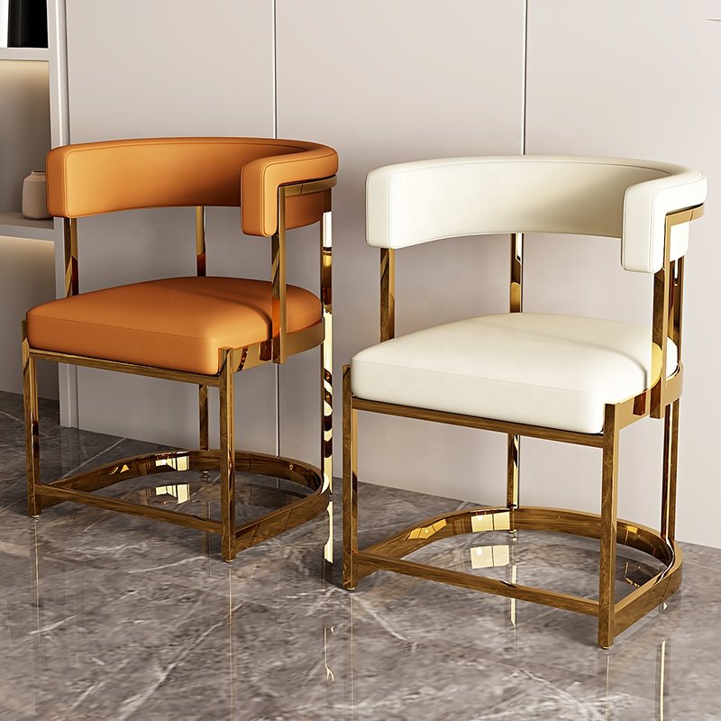 Luxury Sofas Gold Leather Fabric Velvet Nordic Office Hotel Chair Modern Home Couch Sectional Sofas Set Living Room Furniture