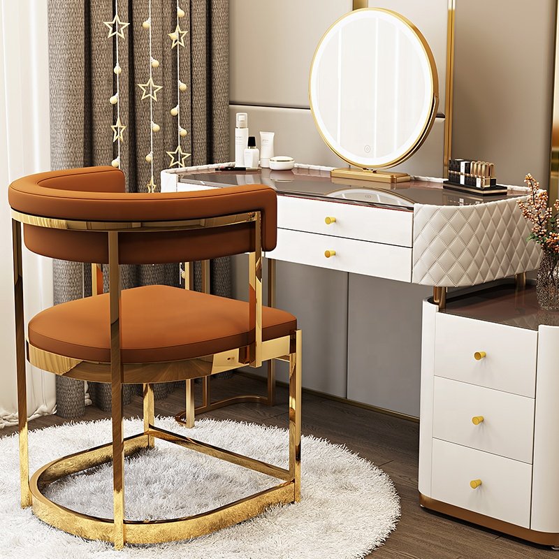 Luxury Sofas Gold Leather Fabric Velvet Nordic Office Hotel Chair Modern Home Couch Sectional Sofas Set Living Room Furniture