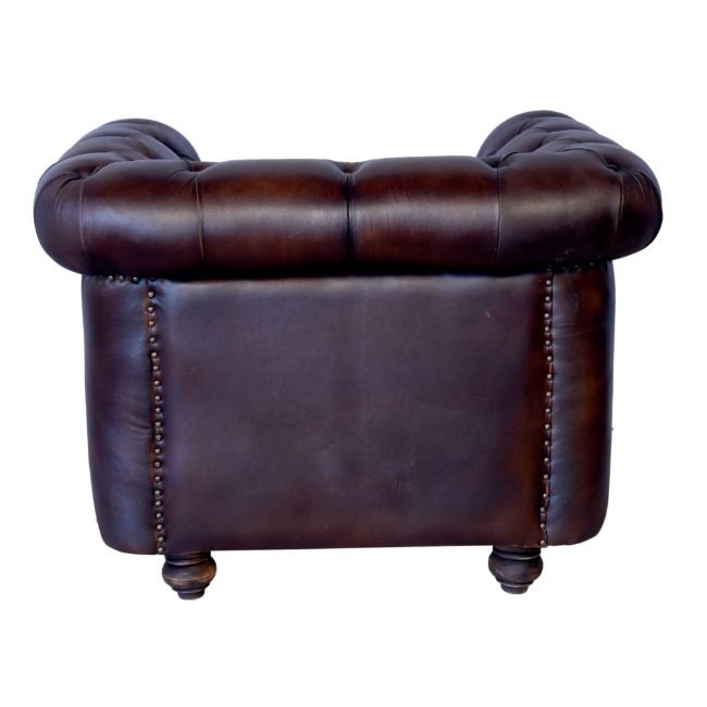 Modern Ergonomic Leather Executive Chair Chesterfield Single Seat Black living room sofas For Home Lounge Cafe And Office