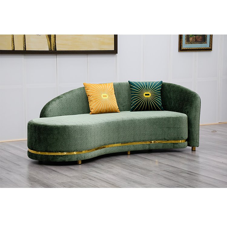 Simple and luxurious Modern European style Hotel Room Lobby bedroom lounge furniture fabric sofa customization