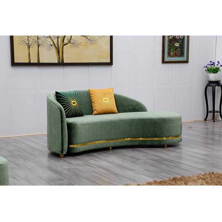 Simple and luxurious Modern European style Hotel Room Lobby bedroom lounge furniture fabric sofa customization