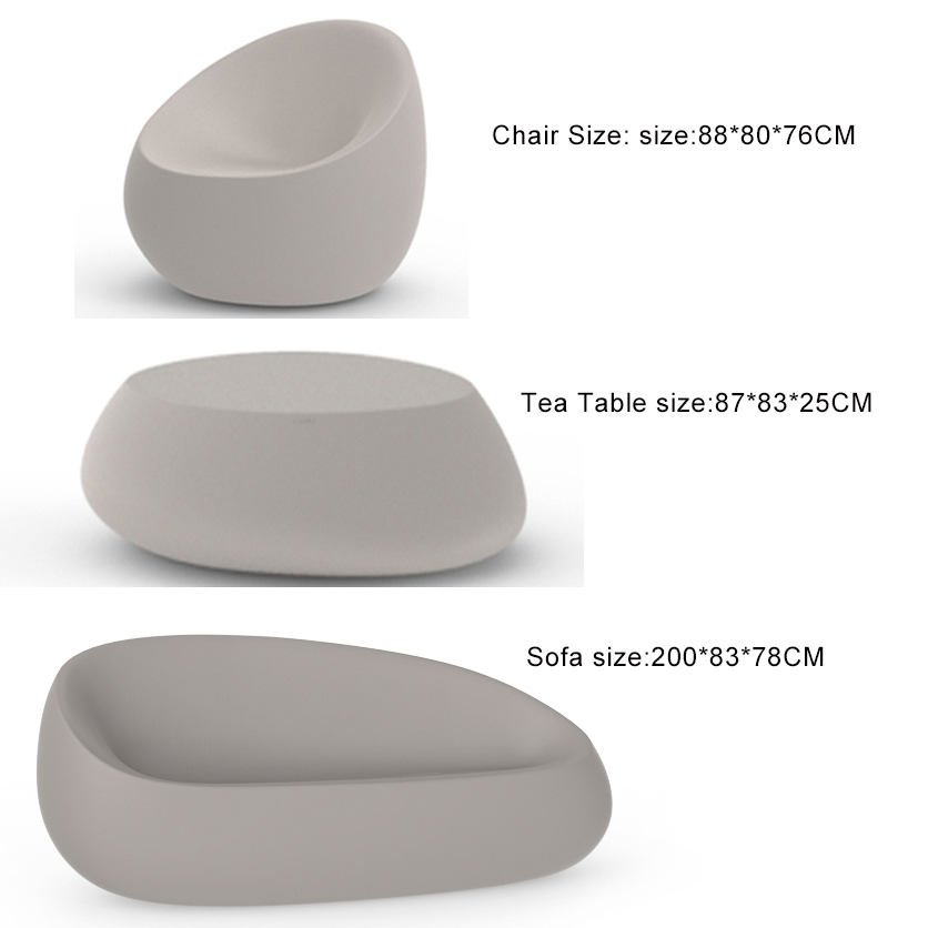 Fiberglass table chair sofa stool commercial home desk dining chair furniture general use and office chair