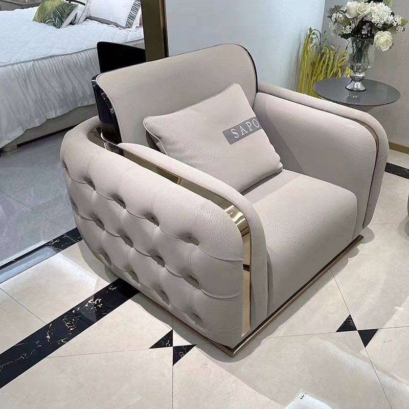Modern Minimalist Living Room Furniture Sofas Sets ltalia genuine Leather Modualr 1/2/3 Seats Sofa For Home Hotel