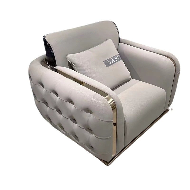 Modern Minimalist Living Room Furniture Sofas Sets ltalia genuine Leather Modualr 1/2/3 Seats Sofa For Home Hotel