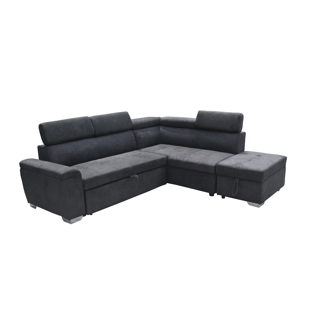 L shaped Elegant Sofa Set Furniture Luxury Living Room European Style Corner Sofa