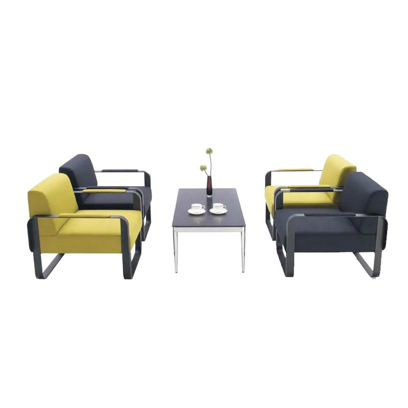 Curved Lounge Design Hotel Hospital Lobby Commercial Public Office Reception Sofa (ZB-F650)
