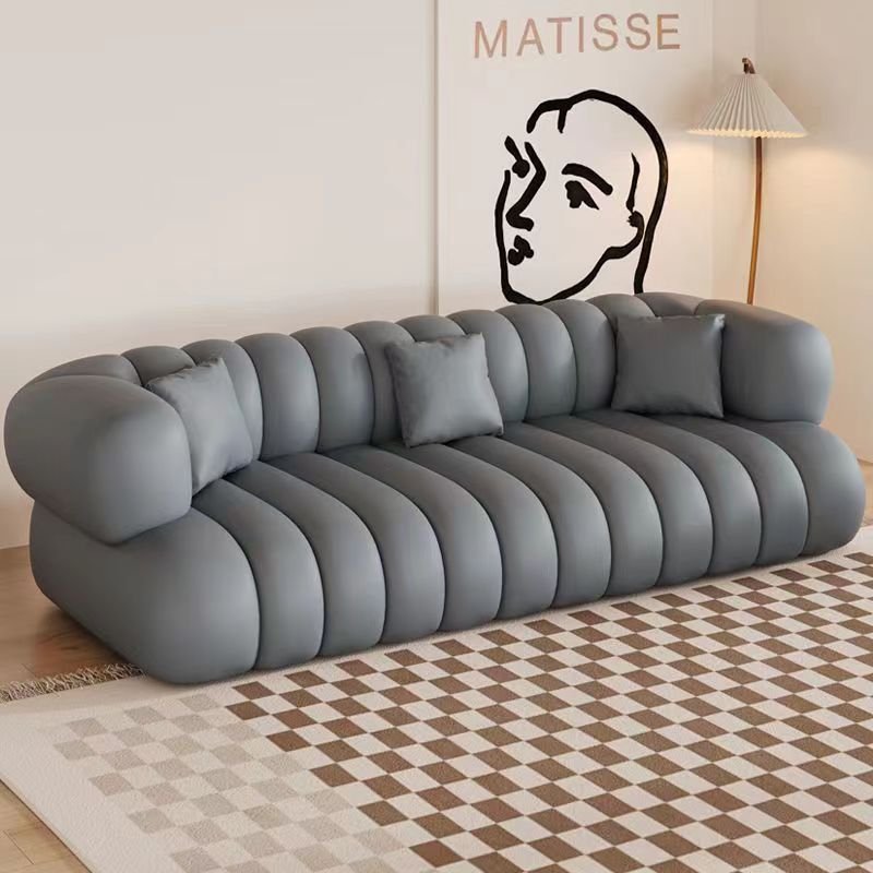 Popular Design Modern Luxury Sofa Set Living Room Furniture Minimalism Furniture Sofa Set Velvet Modern Sofa Couch for Home