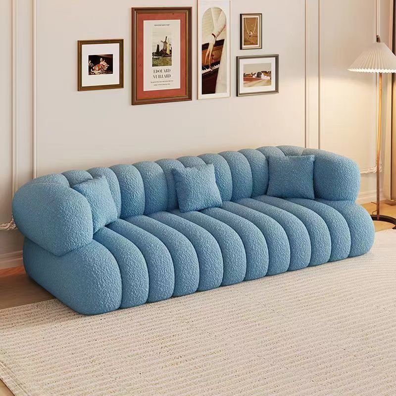 Popular Design Modern Luxury Sofa Set Living Room Furniture Minimalism Furniture Sofa Set Velvet Modern Sofa Couch for Home