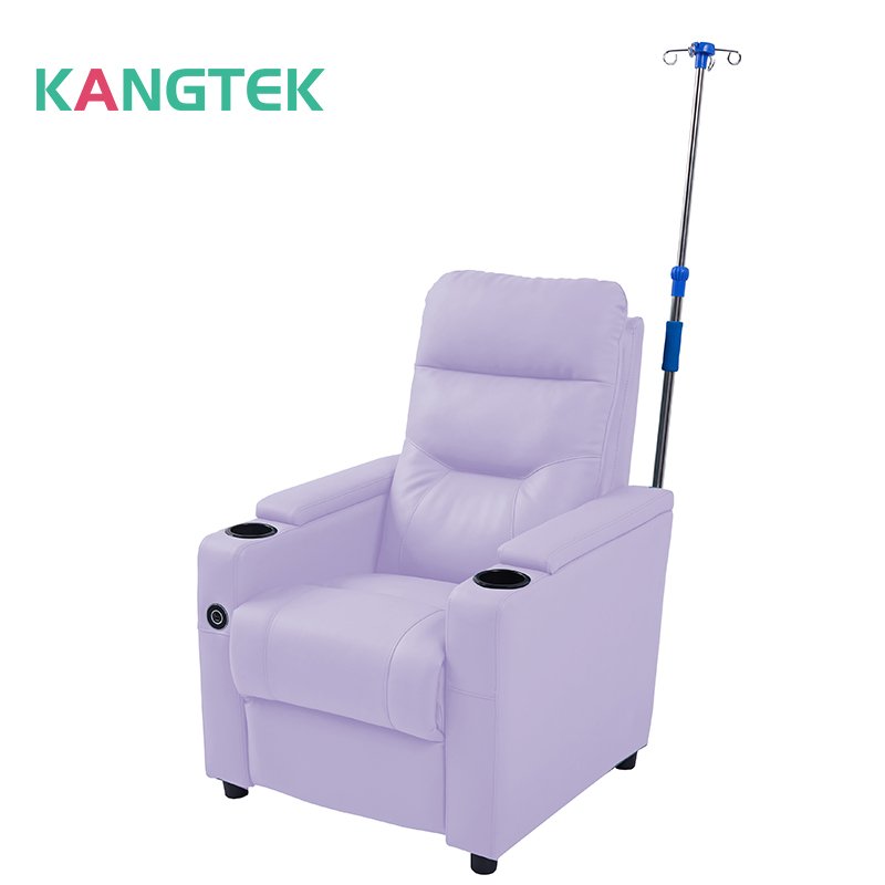 factory price comfortable adjustable reclining chair hospital patient transfusion infusion medical recliner sofa chair