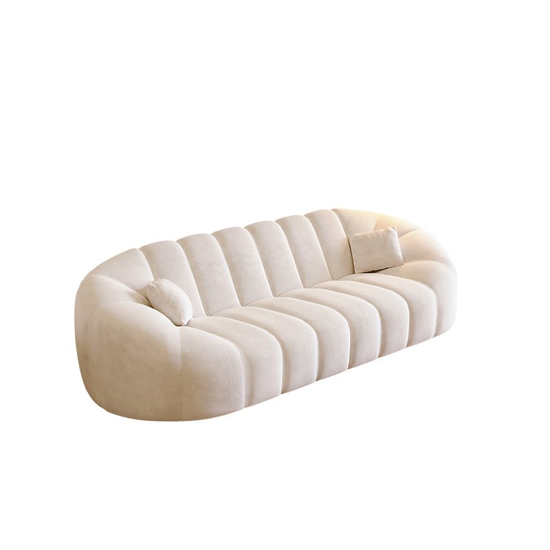 Cream style nordic minimalism shell sofa modern living room furniture couch high quality new design sofas for home