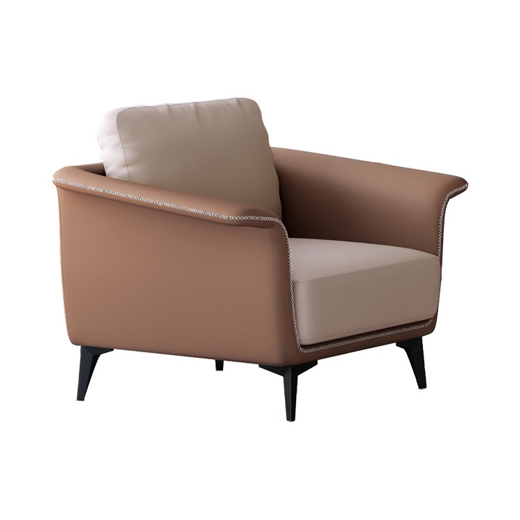 High Quality Modern Executive Grey Best Price Leather Sofa Living Room Sofa Office Sofa(ZB-F379)