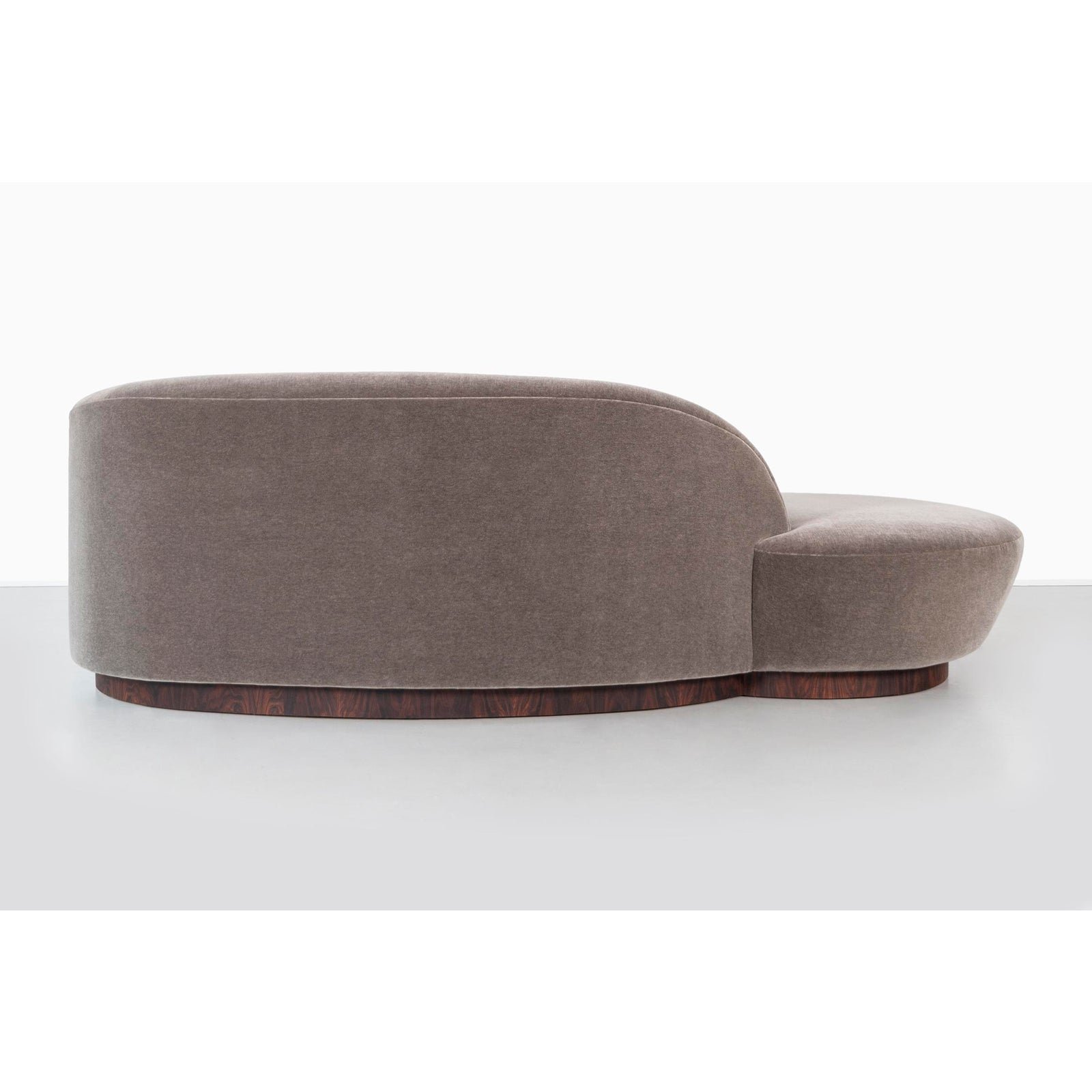 Factory chinese manufacture furniture modern curved minimalist sofa creative event 3 seats sofa