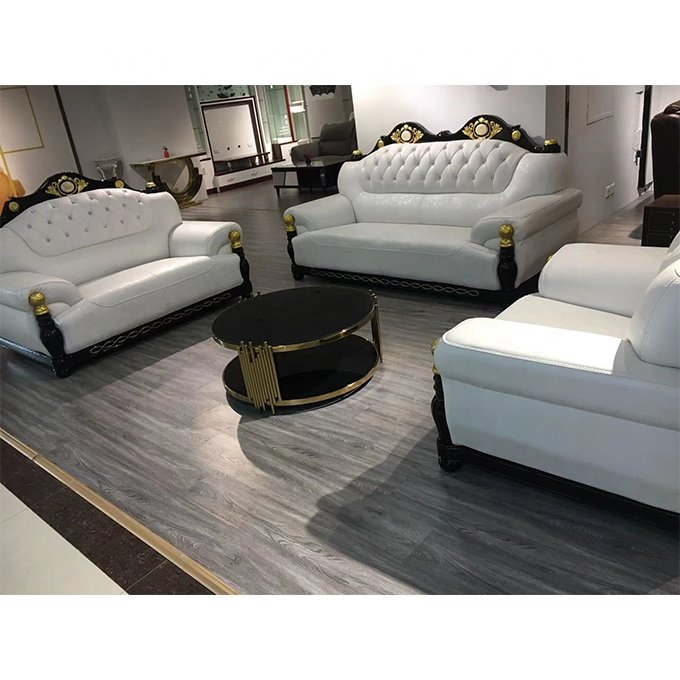 Hot Sale european style Modern Leather Sofa Set Furniture Sofa leather Living Room Sofas